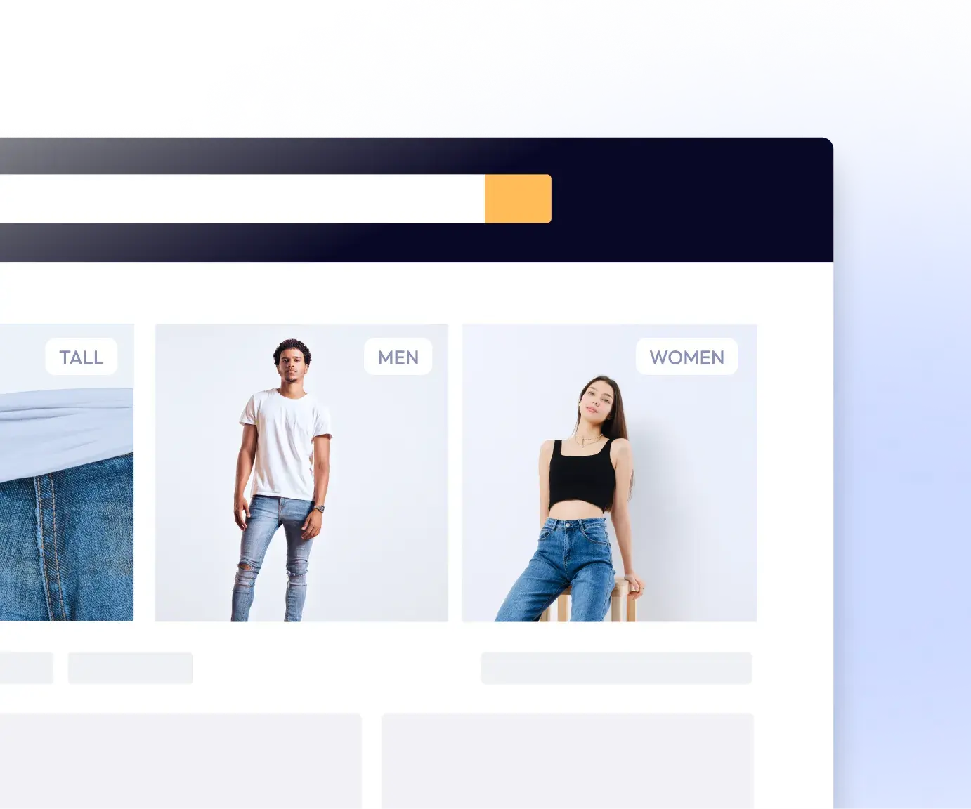 小売業者のブランドストアの例