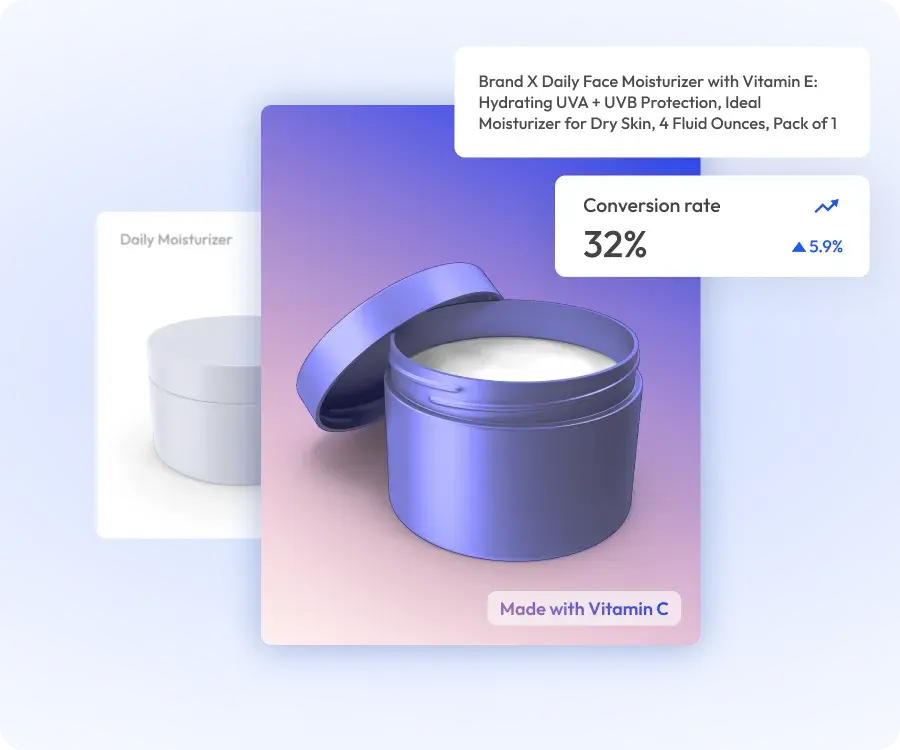 強化された製品ページコンテンツ