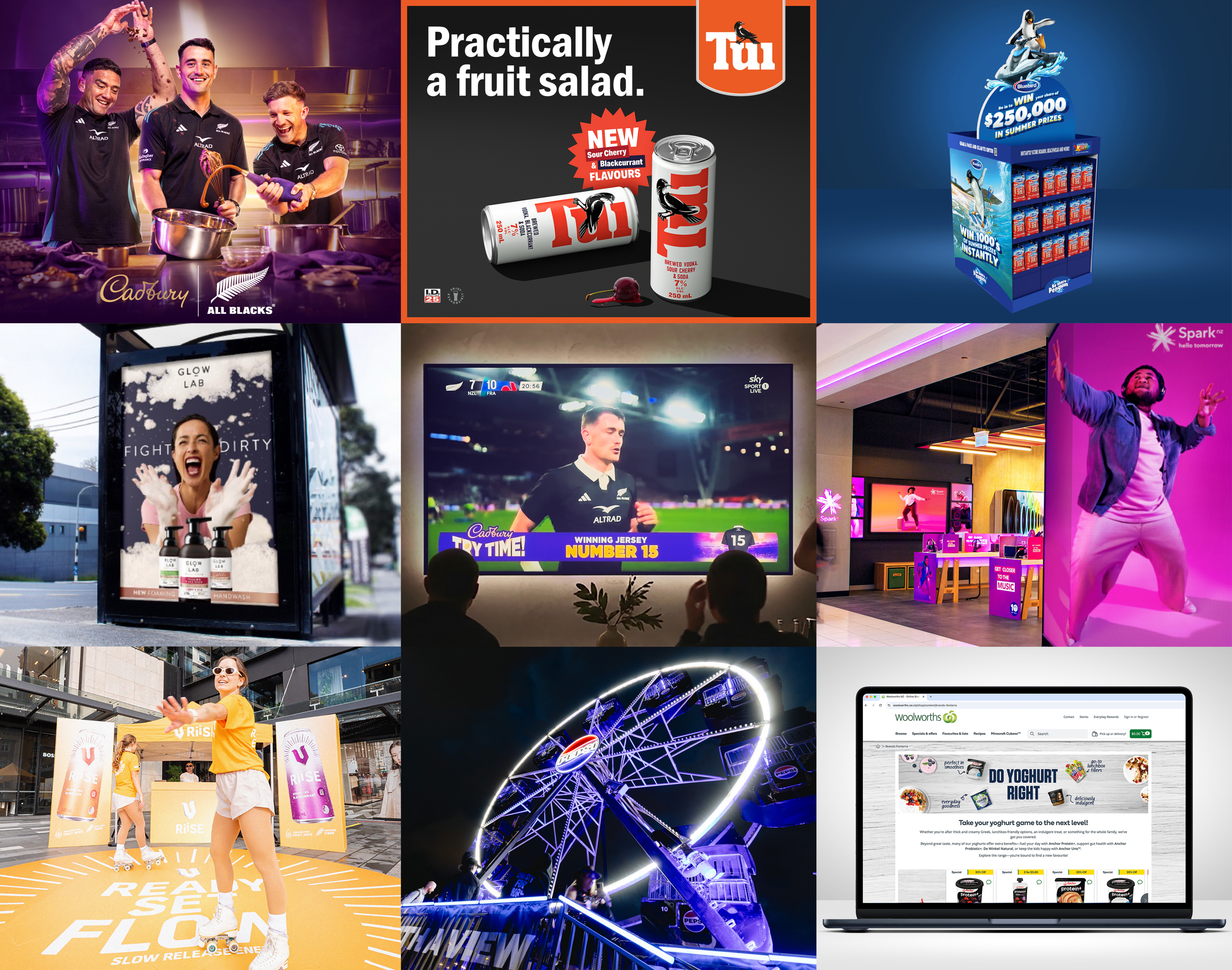 Flywheel NZ creative work showcase